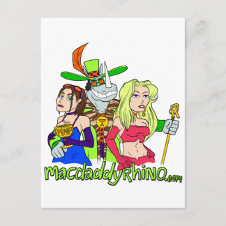 マックダディ ライノ ポストカード