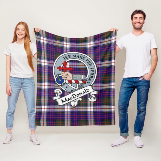 マックドナルドモダンドレススラットクランBaのマクドナルド フリースブランケット (インサイチュ)