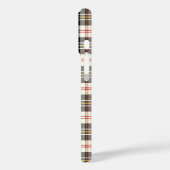 マックファーソンクランブラックアンドホワイトドレスタータンチェック Case-Mate iPhoneケース (裏面 / 左)