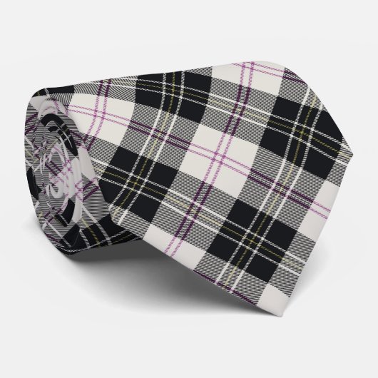 マックファーソンドレスコージェントスコットランドタータンチェックプレイド ネクタイ (ロール)