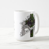 マックブライドタータンチェッククロス コーヒーマグカップ (正面右)