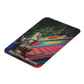 マックモンキーアットバトゥ洞窟，マレーシア旅行 マグネット (左側)