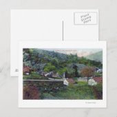 マックレイズのクローバーデール、カリフォルニア州の航空写真 ポストカード (正面/裏面)