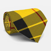 マックレオドアシュクスコティッシュ·クラン·タータンチェック·プレイド·パターン ネクタイ (ロール)