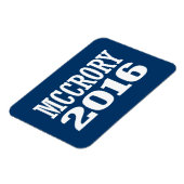 マックロリー – Pat McCrory 2016 マグネット (左側)