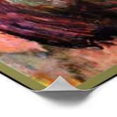 マック威厳があるアート、緑の少女 ポスター (角)