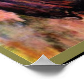 マック威厳があるアート、緑の少女 ポスター (角)