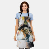 マック威厳があるカ エプロン (着用した状態)