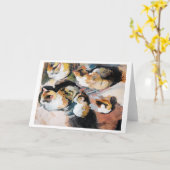 マック威厳があるカ カード (黄色い花)