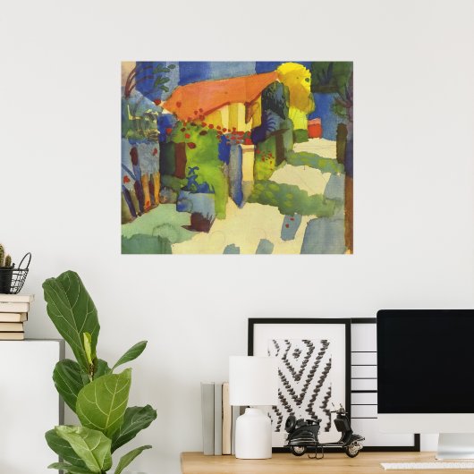 マック威厳があるク – ハウスインガーデン1914ワテロール ポスター (ホームオフィス)