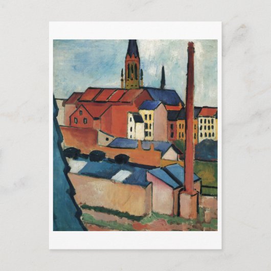 マック威厳があるク – ボンハウスアンドチムニー1911油 ポストカード (正面)