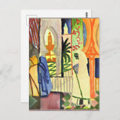 マック威厳があるスのアートワーク、テンプルホール ポストカード (正面/裏面)