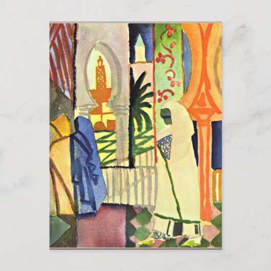 マック威厳があるスのアートワーク、テンプルホール ポストカード (正面)