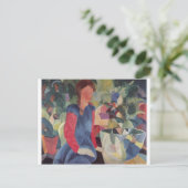 マック威厳があるス – ガール付き/フィッシュベル1914 Fischglocke ポストカード (スタンド正面)