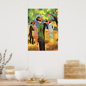 マック威厳があるス – 緑の女性 ポスター (キッチン)