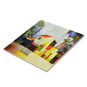 マック威厳があるブライトハウスウォーターカラー絵画ズ タイル (側面)