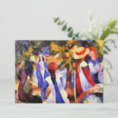 マック威厳がある、緑の少女。 カード (スタンド正面)