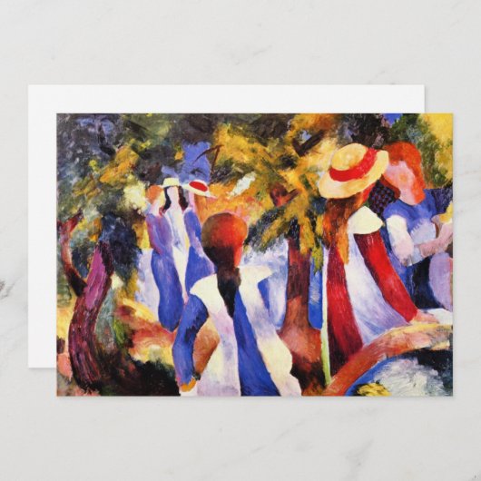 マック威厳がある、緑の少女。 カード (正面/裏面)