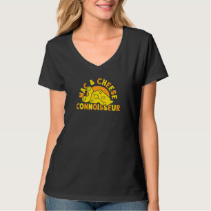 マック・アンド・チーズのマニア マカロニ・アンド・チーズ フード Tシャツ