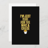 マック＆チーズのお見合い目的でここにいるだけなんだ 招待状 (正面/裏面)