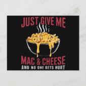 マック&チーズをくれれば誰も傷つかない ポストカード (正面)