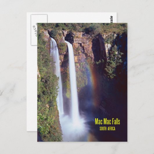 マック マック フォールズ 南アフリカ ポストカード (正面/裏面)