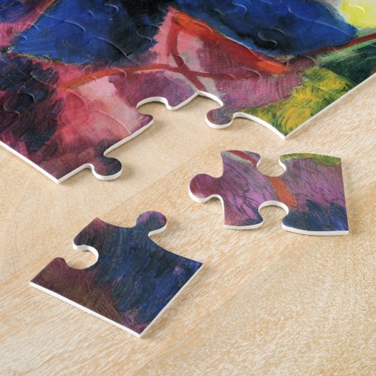 マッケの庭のテーブルでカップル威厳がある ジグソーパズル (側面)