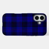 マッケイタータンチェックブルーブラックプレイド Case-Mate iPhoneケース (裏面 (横))