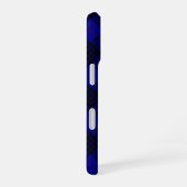 マッケイタータンチェックブルーブラックプレイド iPhone 16ケース (右側面)