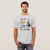 マッケイン おもしろ ハロウィン 長袖 メンズ Tシャツ (正面フル)
