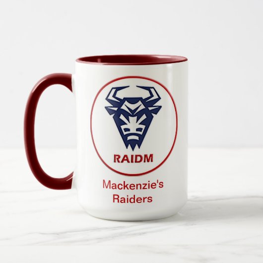マッケンジーのレイダー「RAIDM」15oz Mug マグカップ (左)