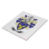 マッケンジーの家紋の紋章付き外衣 タイル (側面)