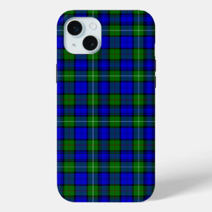 マッケンジータータンチェックブルーグリーンプレイド iPhone 15 MINIケース