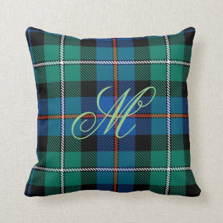 マッケンジータータンチェックモノグラム枕 クッション