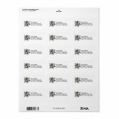 マッケンジータータンチェックライオン ラベル (フルシート)