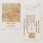 マッケンジーマウンテン詳細 名刺 (正面/裏面)