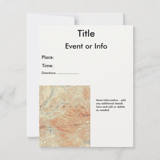 マッケンジーマウンテン詳細 招待状 (裏面)