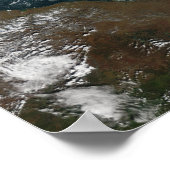 マッケンジー川はマッケンジー湾に注ぐ ポスター (角)