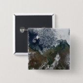 マッケンジー川はマッケンジー湾に注ぐ 缶バッジ (正面&裏面)