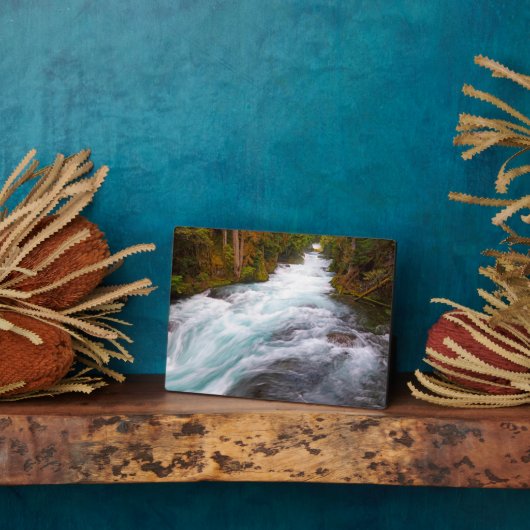 マッケンジー川 |オレゴン フォトプラーク (側面)