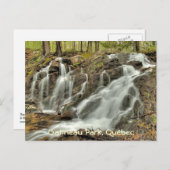 マッケンジー・キング・エステートの秋、ガティノー・パーク。 ポストカード (正面/裏面)