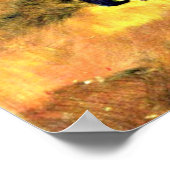 マッケ威厳があるアート:緑のジャケットを着た女性 ポスター (角)