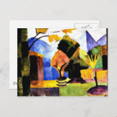 マッケ – ガーデンオントゥン湖 ポストカード (正面/裏面)