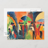 マッケ – トゥンのアーバーの下 ポストカード (正面/裏面)