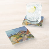 マッケ – ロッキーの風景， ガラスコースター (アングル)