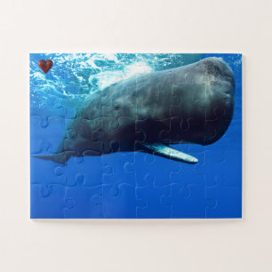マッコウクジラ ジグソーパズル