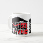 マッコクジラの巨人イカ – セタセア愛好家 コーヒーマグカップ (正面左)