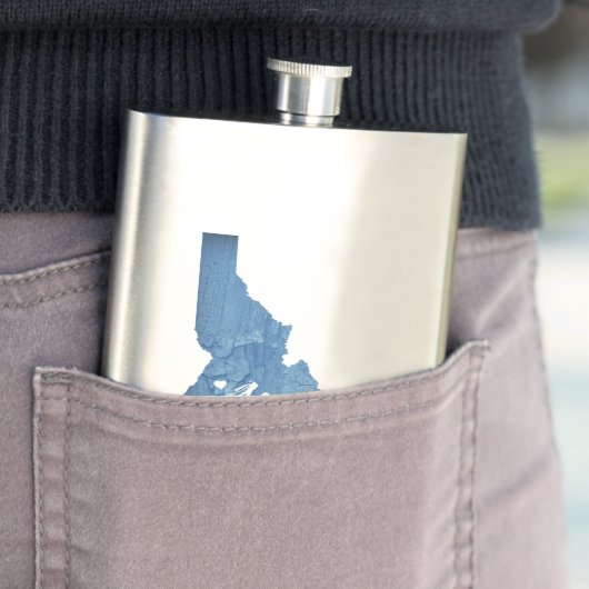 マッコールアイダホウッドグレイン フラスク (インサイチュ)