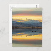 マッコールズ湖の反射 ポストカード (正面/裏面)