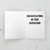 マッサおもしろいージセラピー学校卒業 カード (内部)